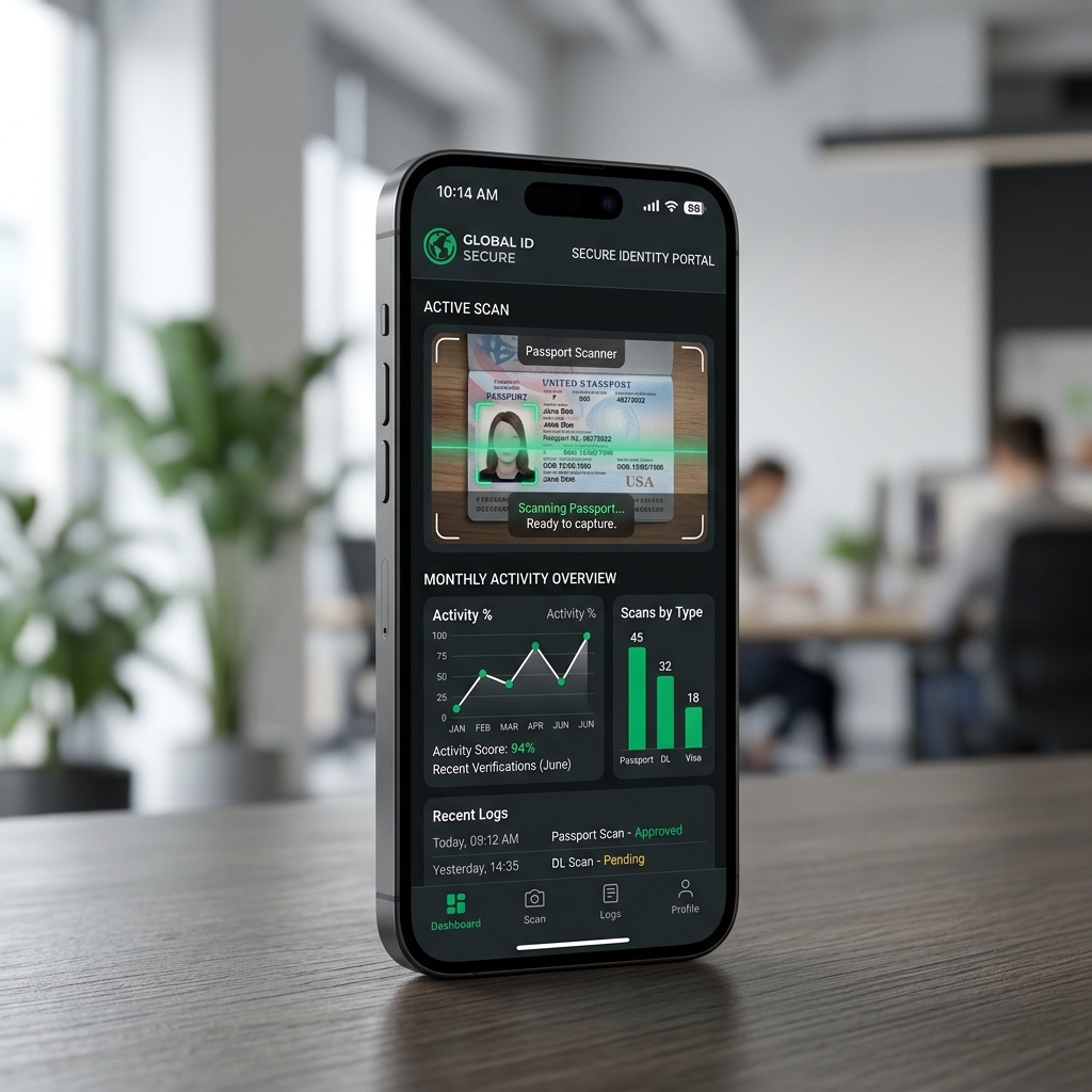 Acentio App Mobil Görünüm